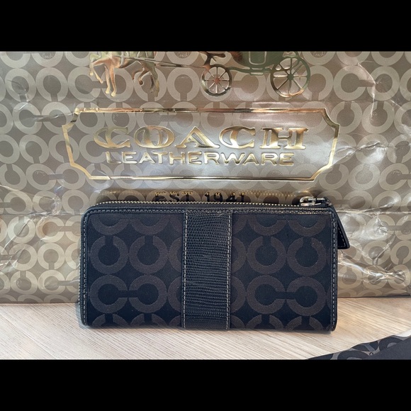 COACH Wallet (Black and Silver) - Picture 3 of 6